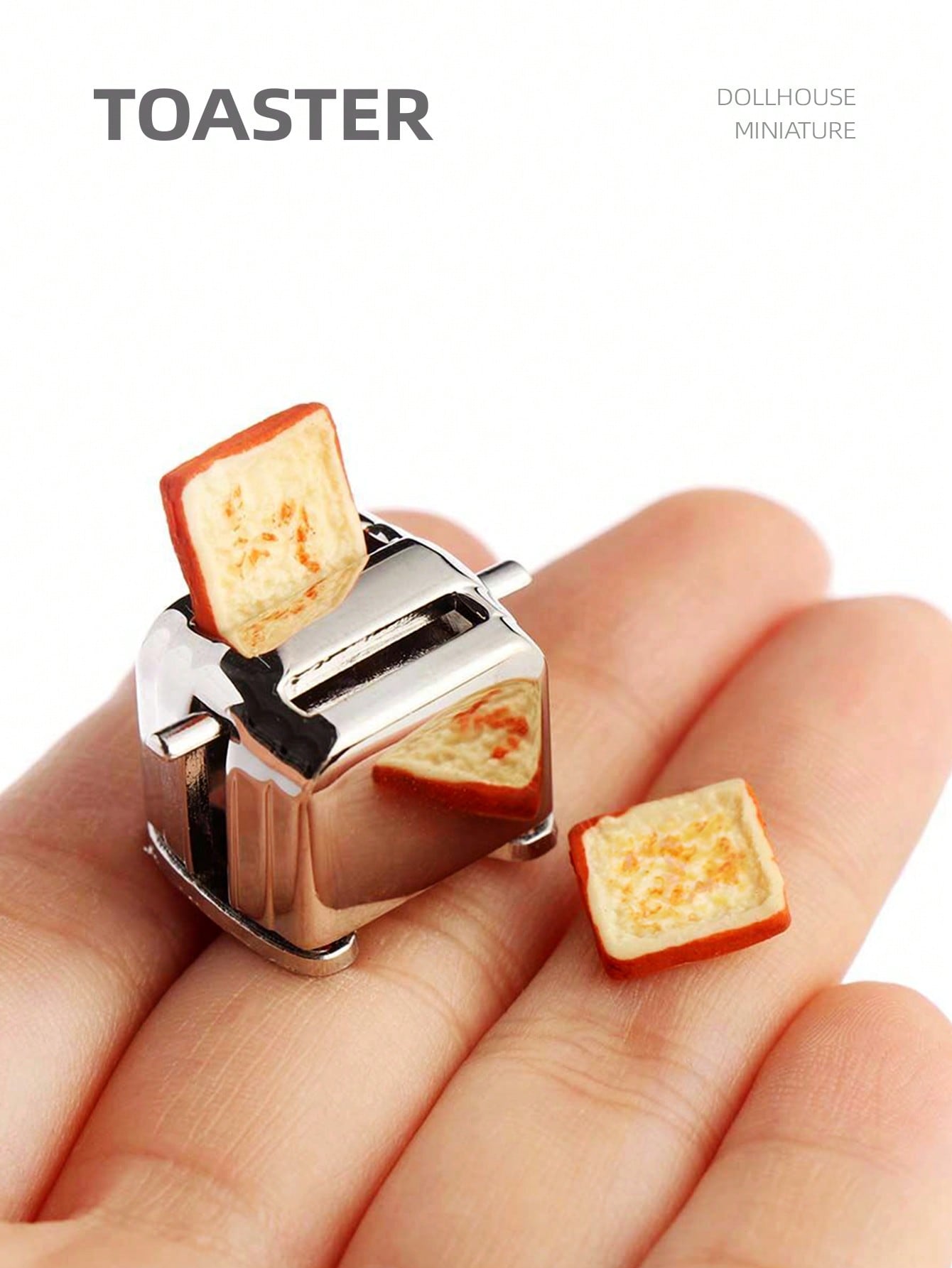 1:12 Dollhouse Miniature Toast - огляд і ціна Kitchen Appliances In