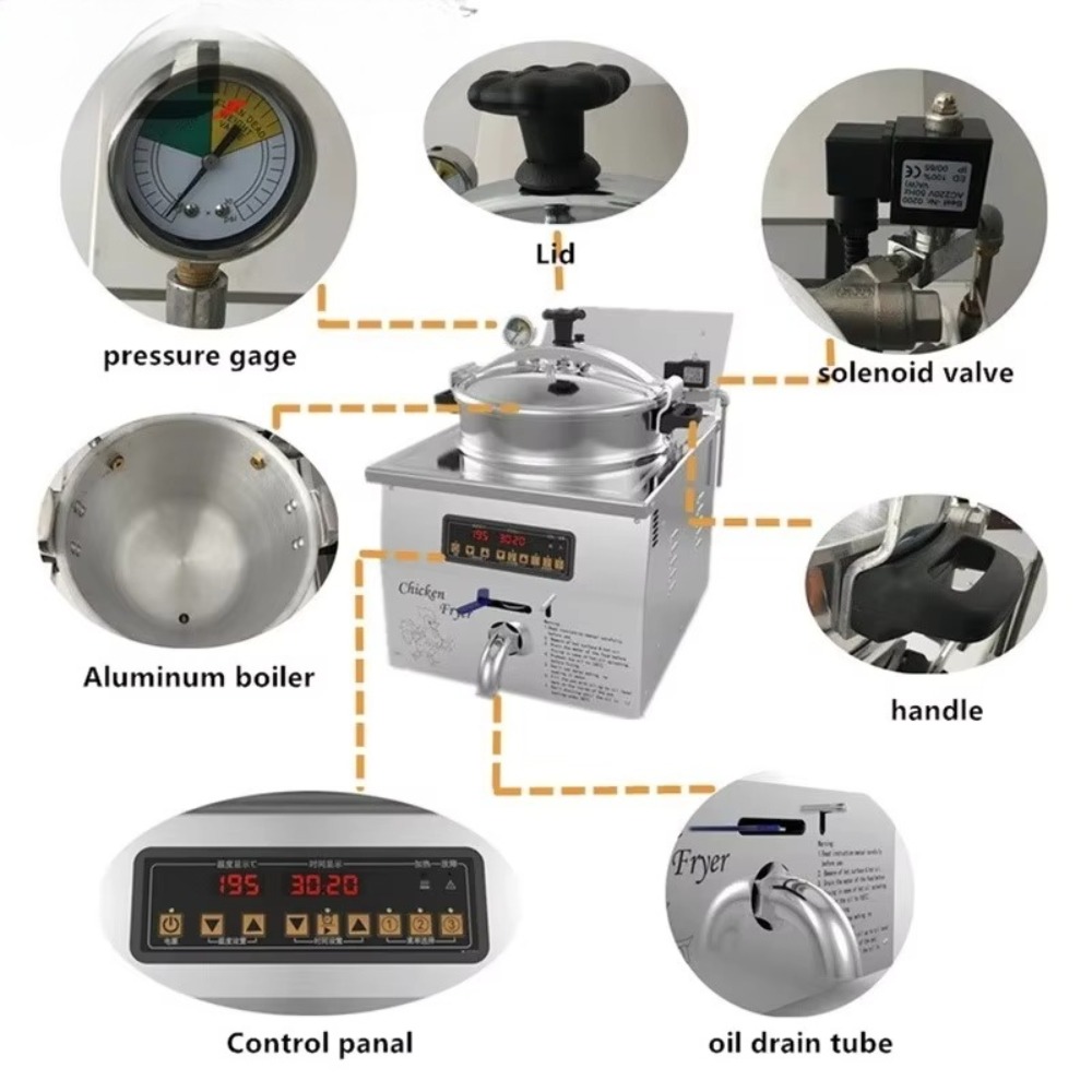 Industrial Continuous Vacuum F - огляд і ціна Air Fryer