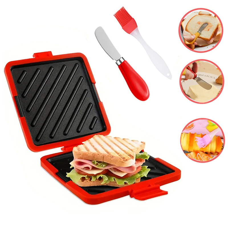 3pack Food Grade Sandwich Toas - огляд і ціна Toaster
