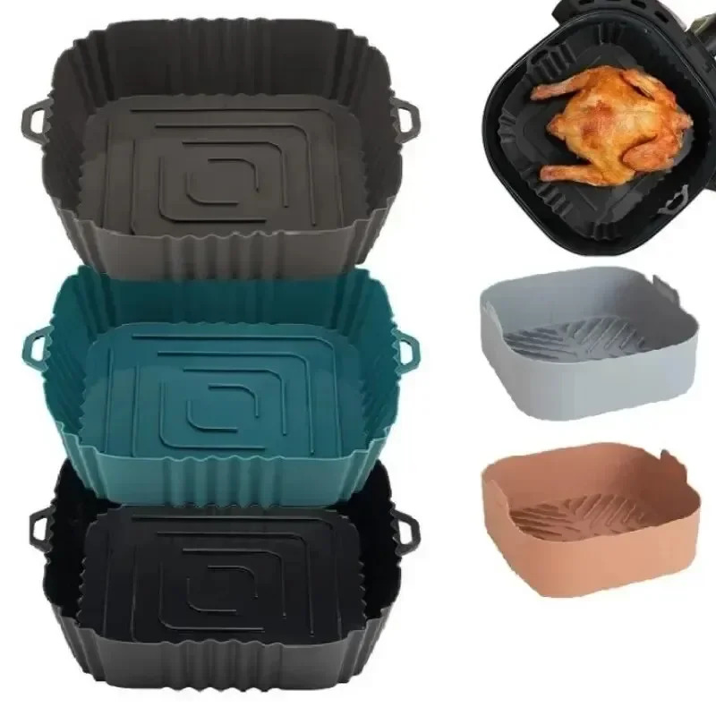 1PC Silicone Air Fryer Basket, - огляд і ціна Air Fryer