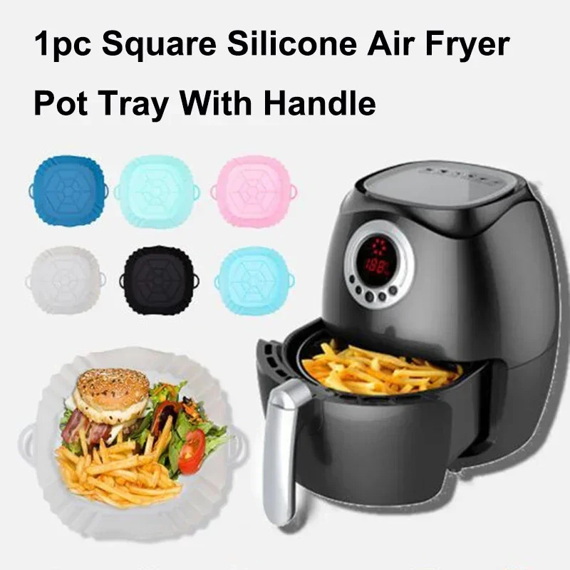 1PC Silicone Air Fryer Basket, - огляд і ціна Air Fryer