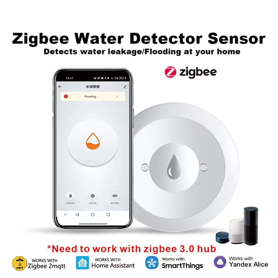 Zigbee Water Sensor Flood Leak - огляд і ціна Kitchen Appliances Video