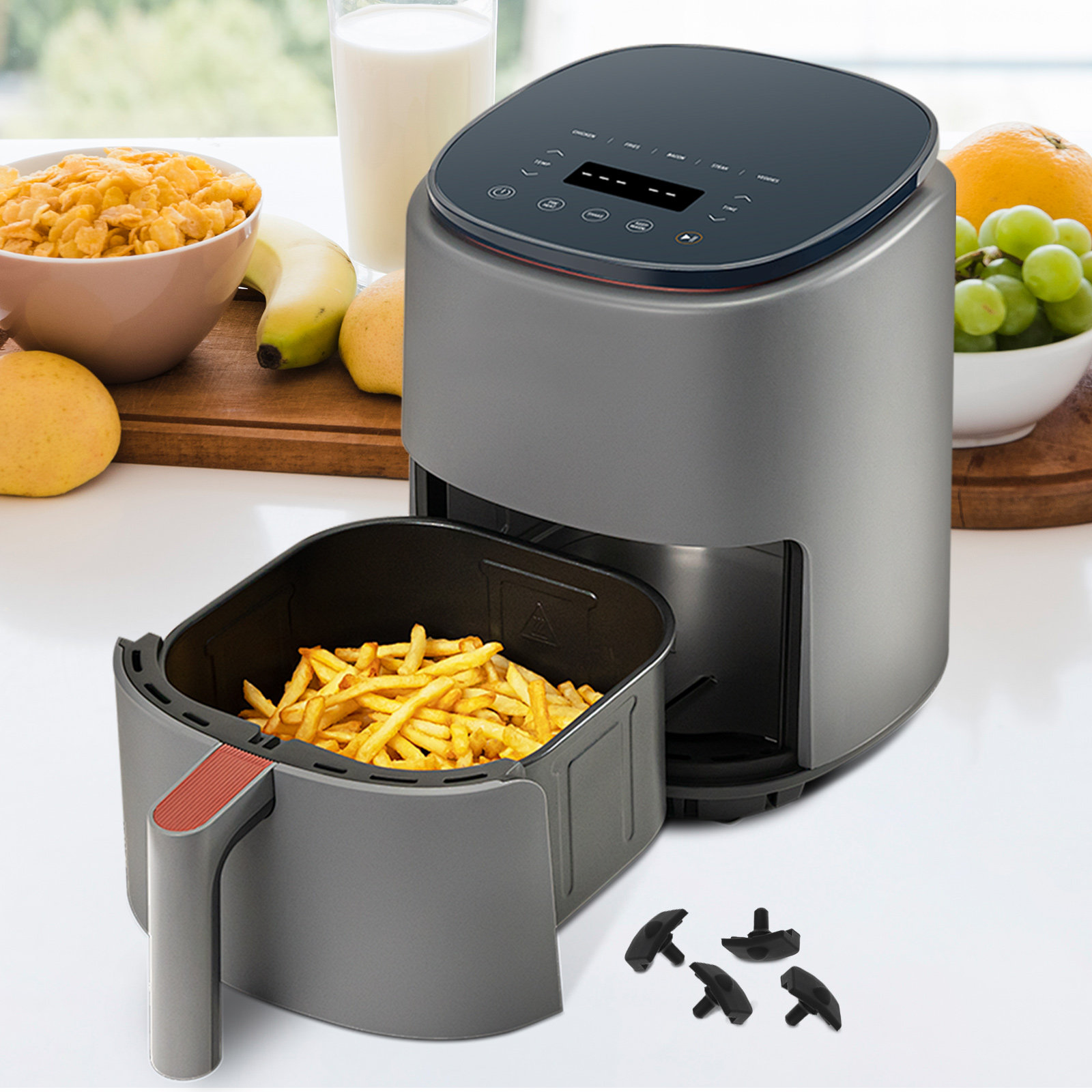 4Pcs Silicone Air Fryer Tray C - огляд і ціна Air Fryer
