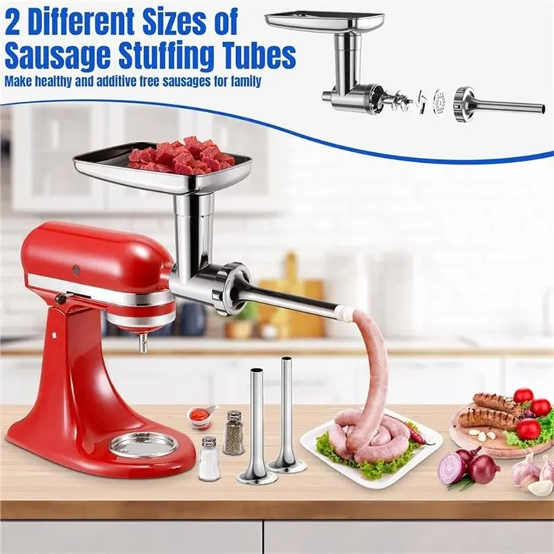 Stainless Steel Grinder Attach - огляд і ціна Stand Mixer