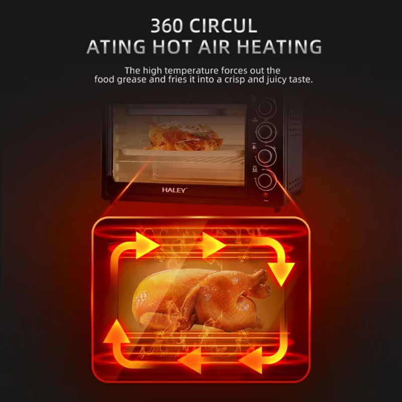 Haley 38 Liters Countertop Ele - огляд і ціна Toaster