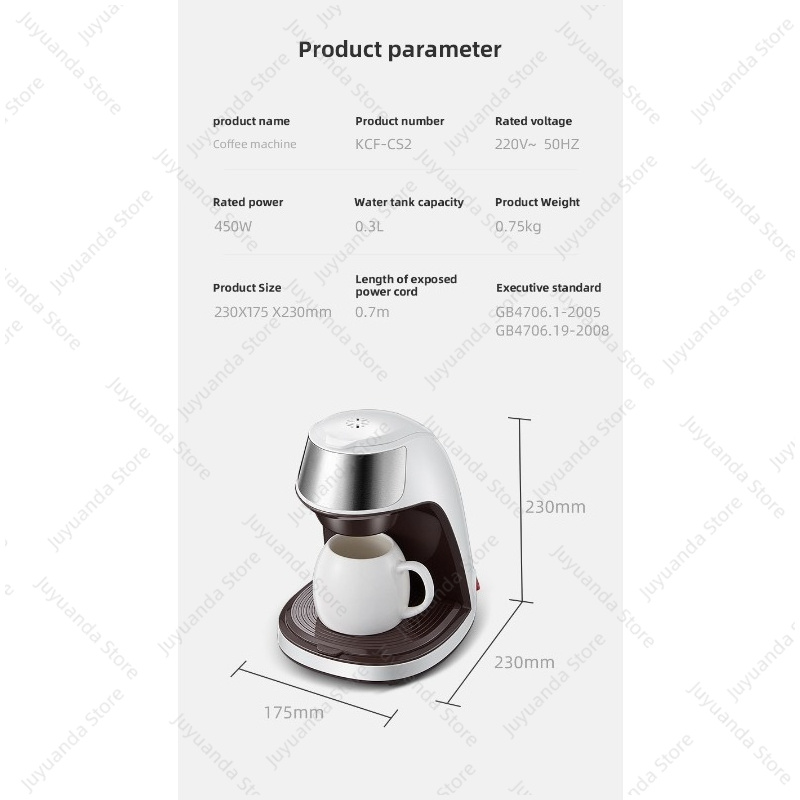 American Coffee Maker Househol - огляд і ціна Coffee Maker