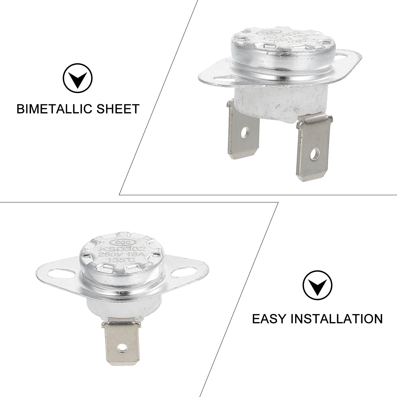 4Pcs Thermal Control Temperatu - огляд і ціна Microwave Oven