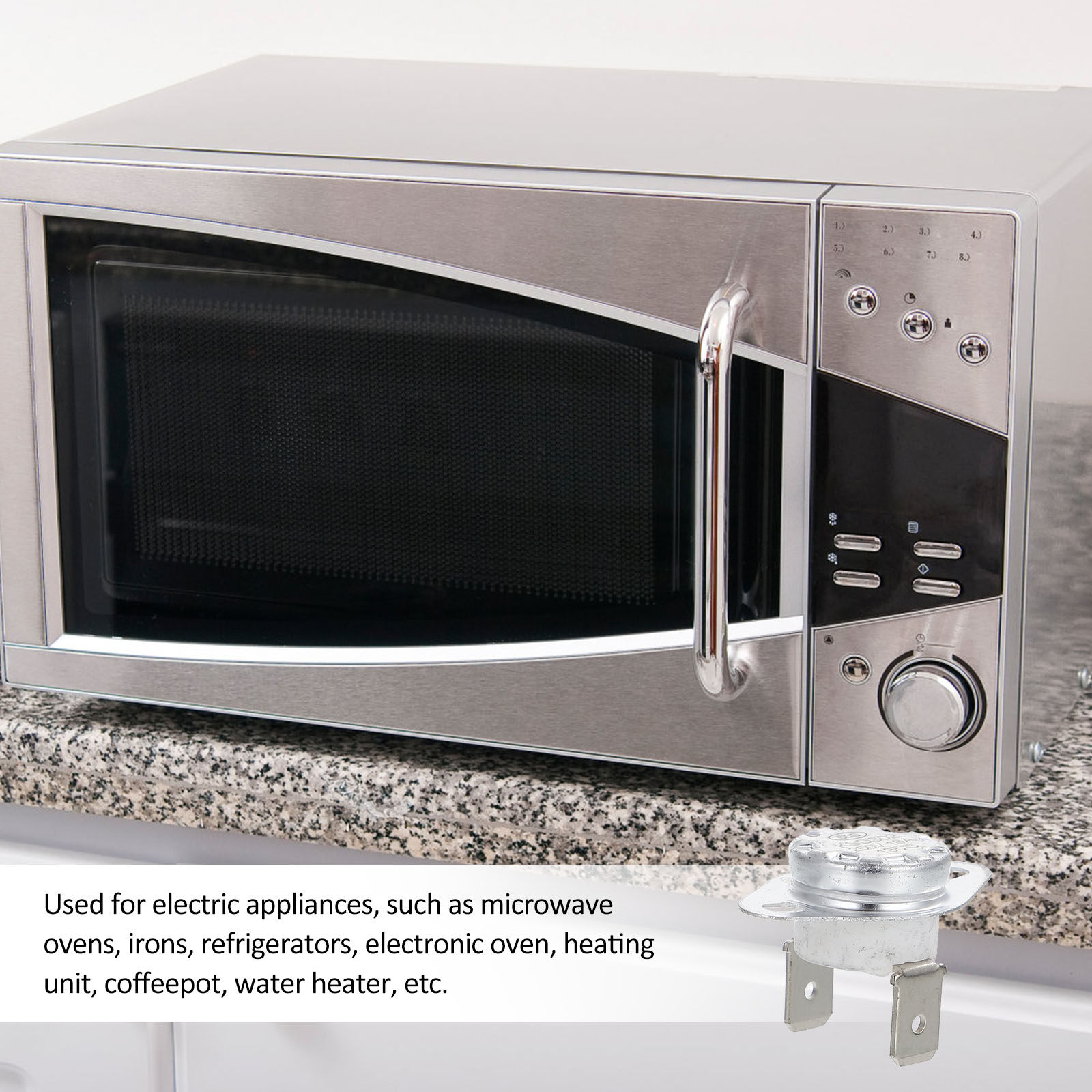 4Pcs Thermal Control Temperatu - огляд і ціна Microwave Oven