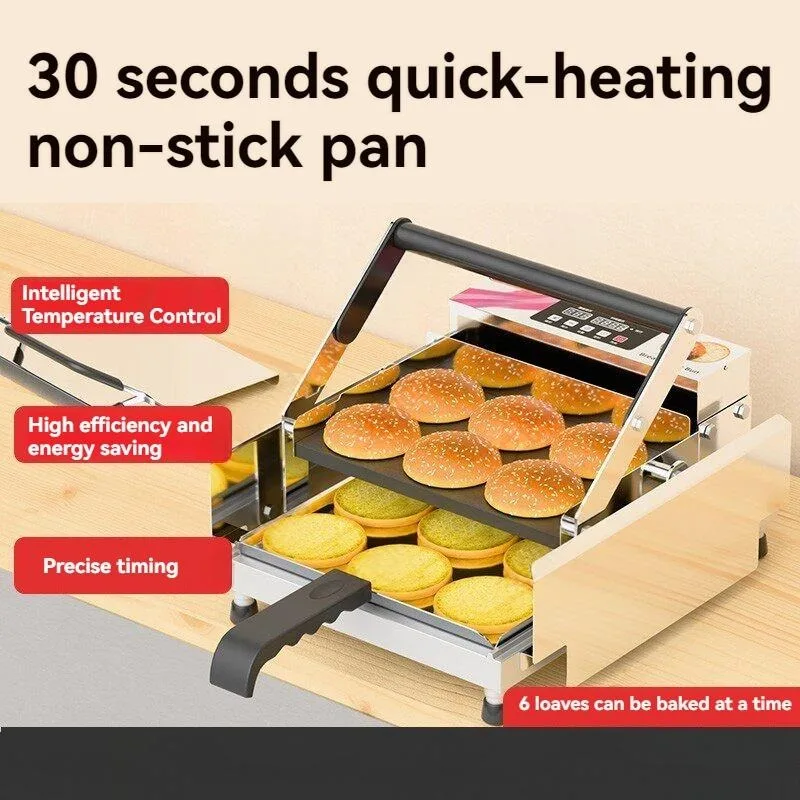Commercial Double-layer Automa - огляд і ціна Toaster