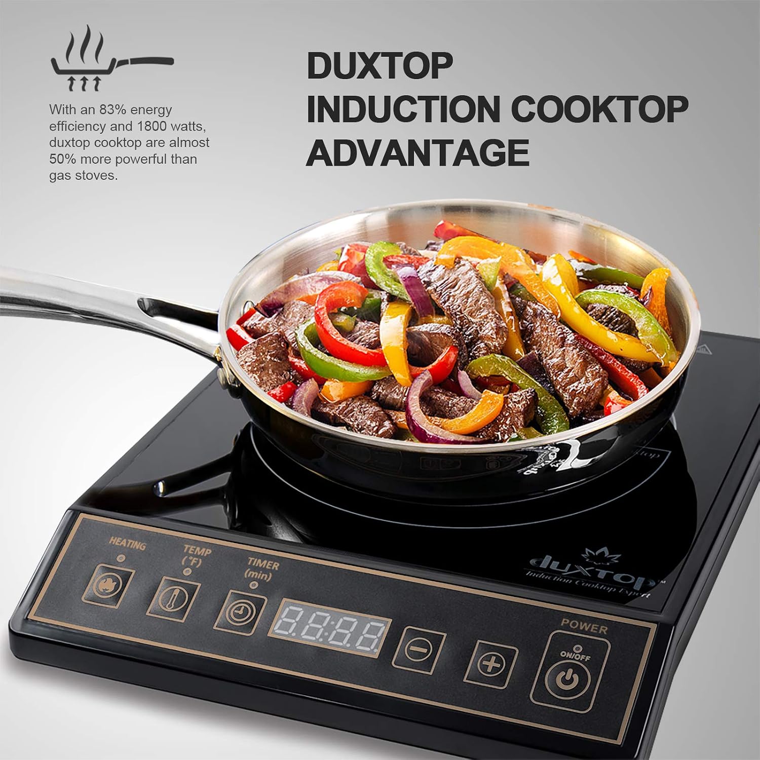 1800W Portable Induction Cookt - огляд і ціна Induction Cooktop Portable