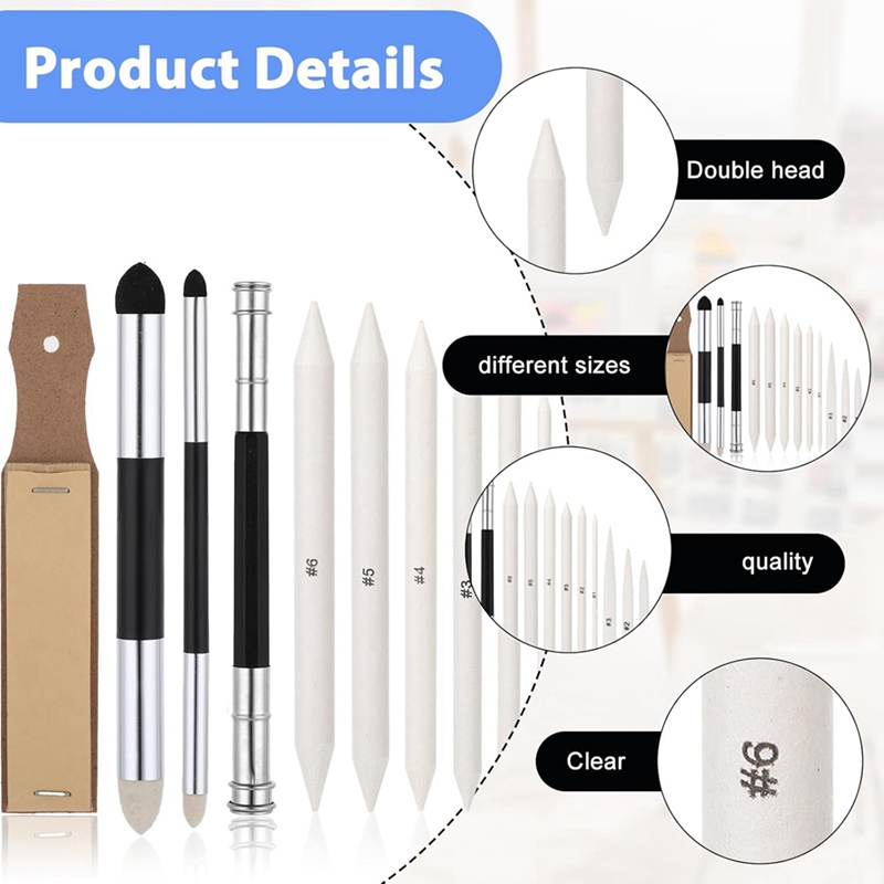 13PCS Blending Stump, Art Blen - огляд і ціна Blender