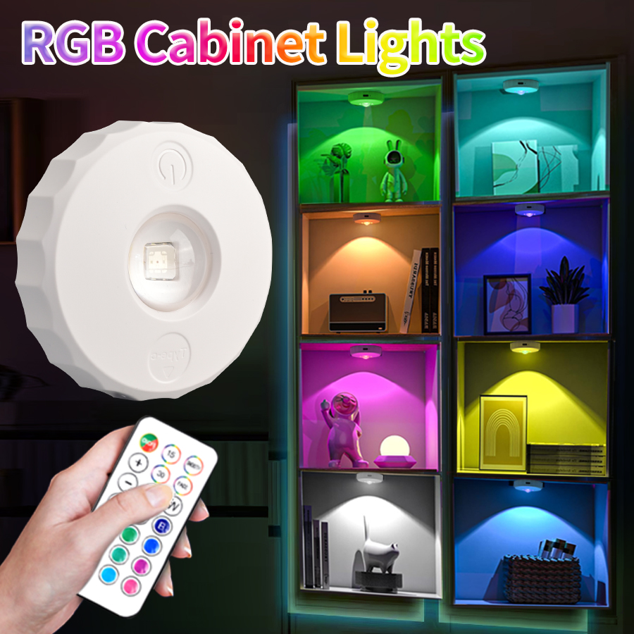 LED Cabinet Light RGB Remote C - огляд і ціна Kitchen Appliances Cabinet